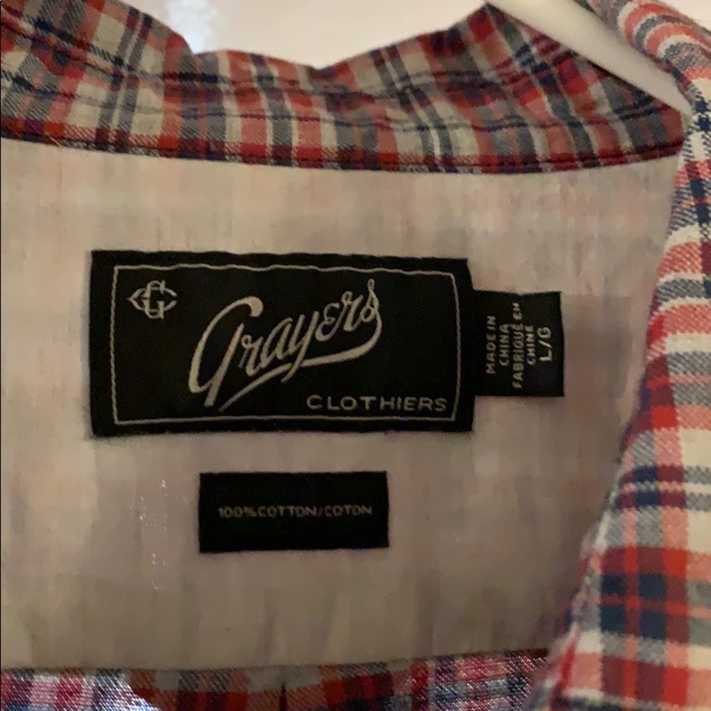 Plaid Button Down - image 2